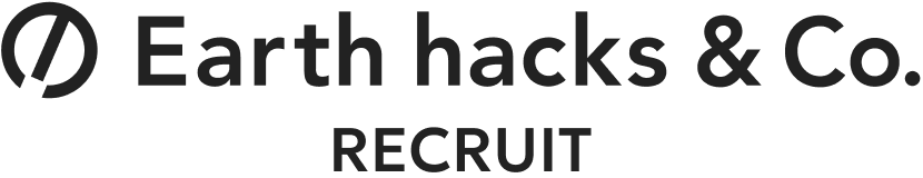 Earth hacks & Co. RECRUIT